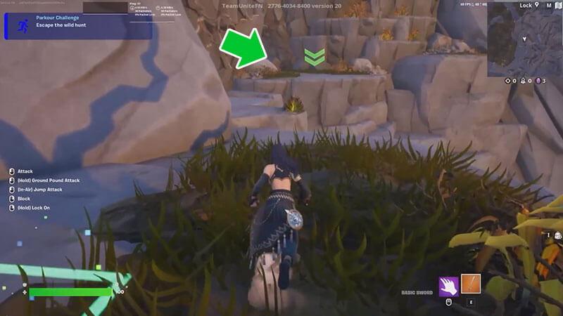 Cliff Cave Parkour Course