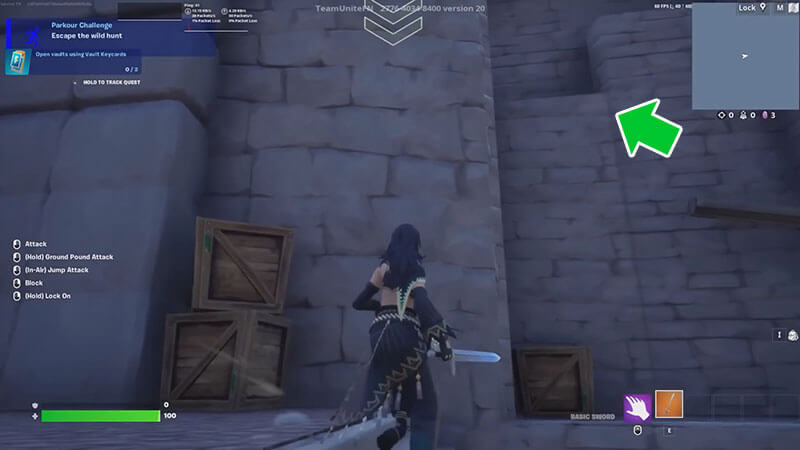 Ciri's Escape Kaer Morhen Castle Parkour Course