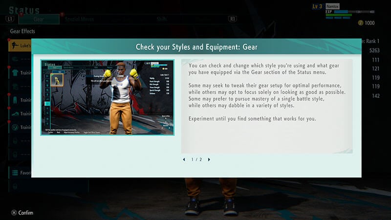 Street Fighter 6 Gear explanation
