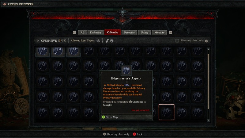Diablo 4: Edgemaster's Aspect