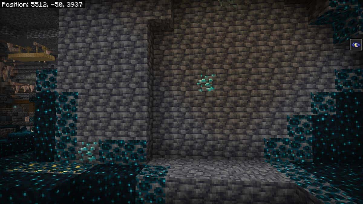 Diamond Ores Altitude in Minecraft 1.21