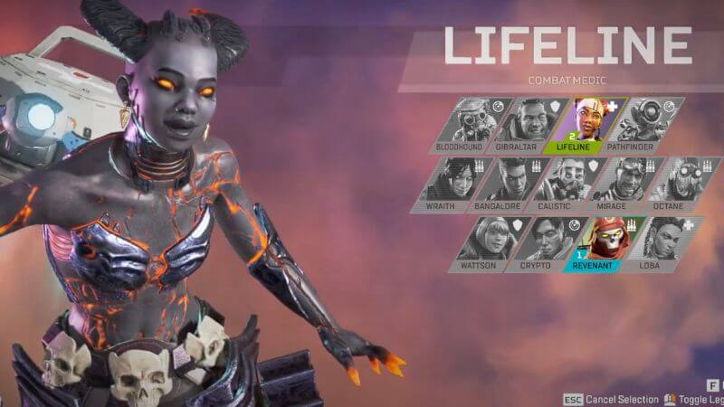 Rarest Skins in Apex Legends: From the Ashes