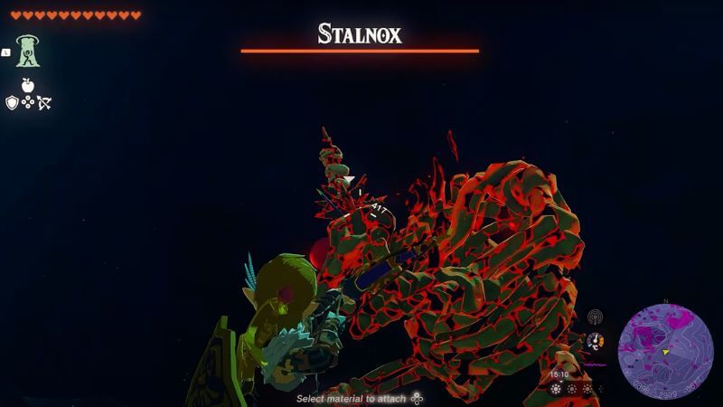 Stalnox in Zelda Totk