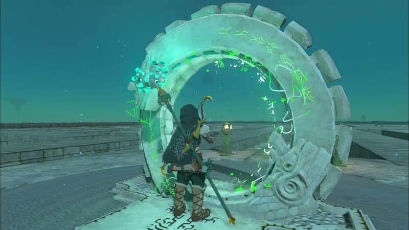 The South Lomei Castle terminals can be challenging to find without a minimap to guide your way.