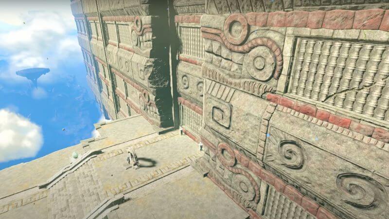 The Lomei Labyrinth Island Prophecy quest in Zelda Tears of the Kingdom