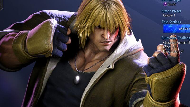 Street Fighter 6: No Facial Hair Mod