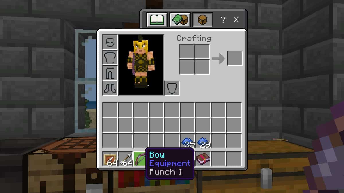 one of the best bow enchantments in minecraft, the punch enchantment