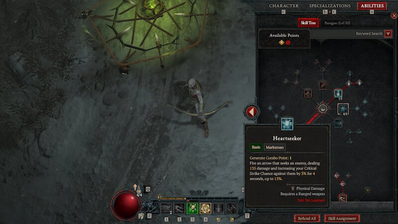 rogue skills diablo 4