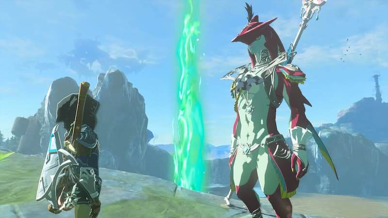 The Zora Armor location in Zelda Tears of the Kingdom is different