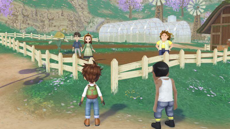Story of Seasons A Wonderful Life: Multiple characters