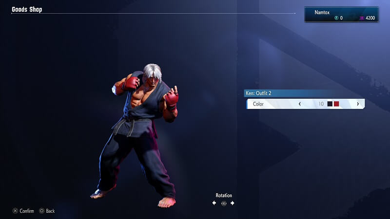 street fighter 6 ken retro costume