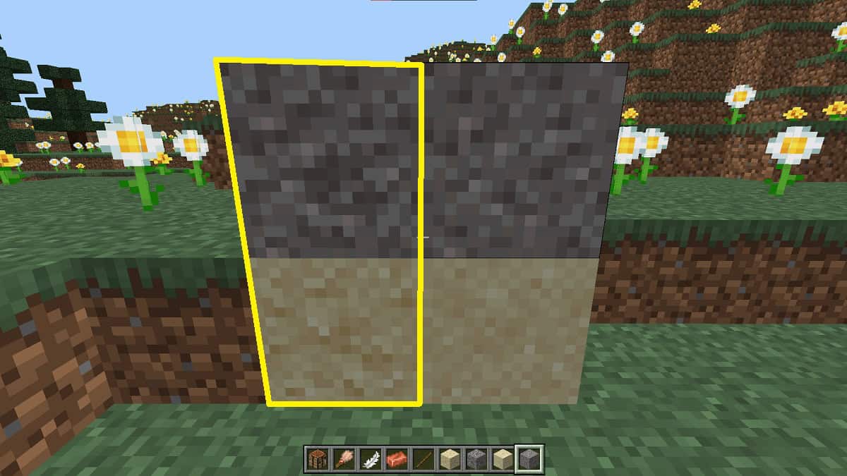 suspicious sand and suspicious gravel in minecraft