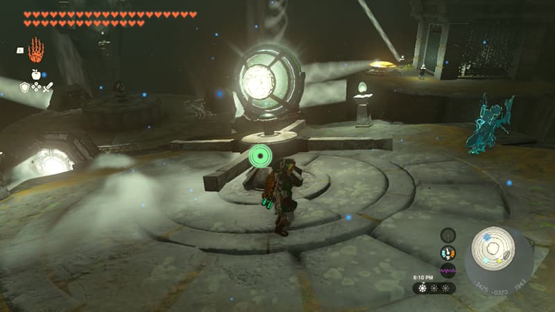 Moving lights to complete the Starview Island puzzle in Tears of the Kingdom