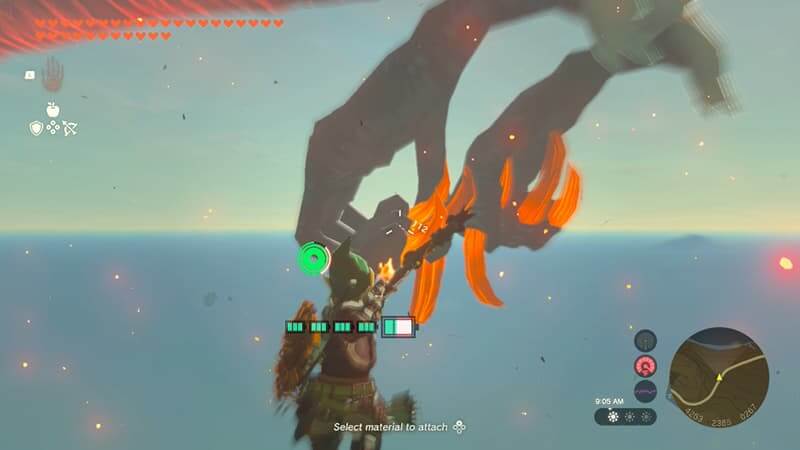 Dinraal's Claw in Tears of the Kingdom