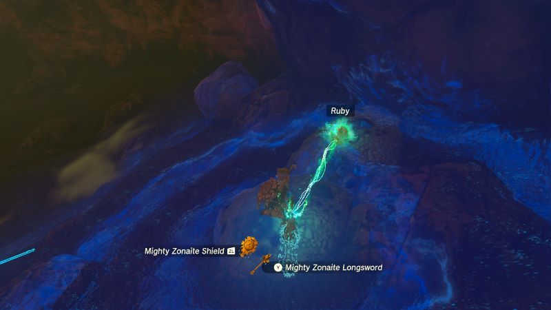 Fuse a ruby to any equipped weapon to create the weapon Boraa is looking for.