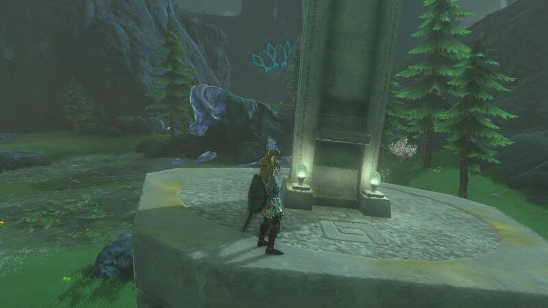 Remember to follow the Lanayru tablet to the surface as it falls.