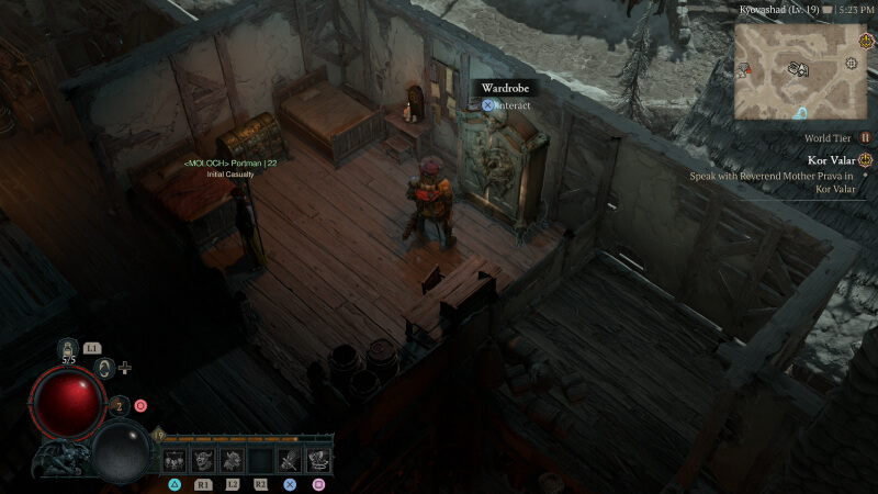 wolf pup backpack not showing up in Diablo 4