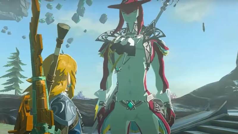 Once you obtain the Zora Greaves in Zelda Tears of the Kingdom, you can swim far more effectively.