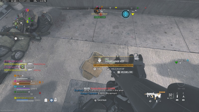 3-Plate Vest DMZ in Perfection DMZ Mission