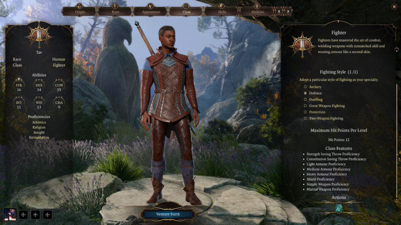 Baldur's Gate 3 Fighter Class