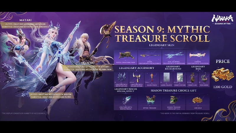 Chance to earn Spectral Silk from the Battle Pass in Naraka Bladepoint.