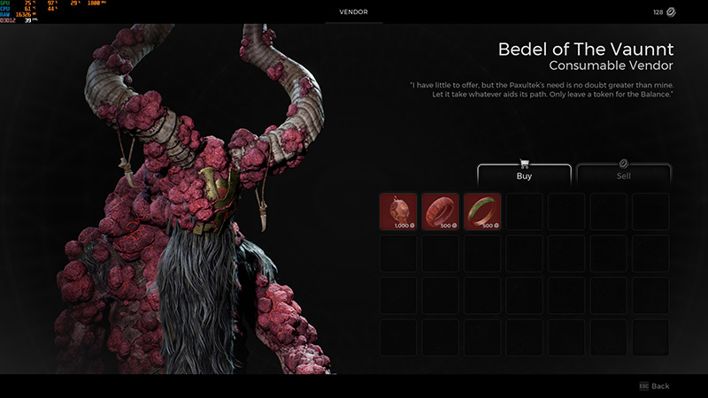 Bedel of the Vaunnt Merchant in Remnant 2