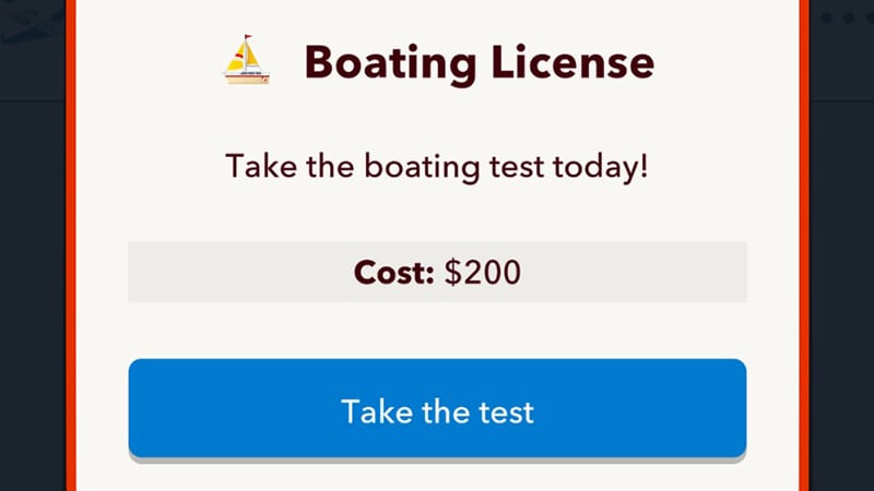 Get a License to Take your Boat to Sea in BitLife
