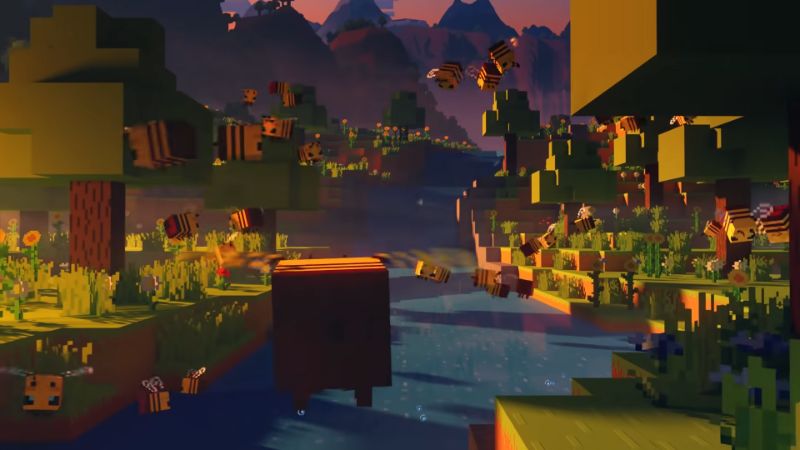 How To Move a Beehive in Minecraft