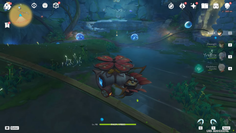 Genshin Impact bird-shaped cart