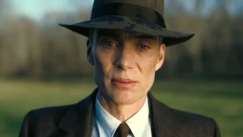Cillian Murphy as Oppenheimer in Oppenheimer