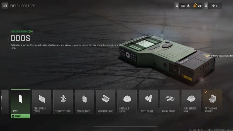 DDOS for The Hunting Party DMZ Mission - Koschei Comolex