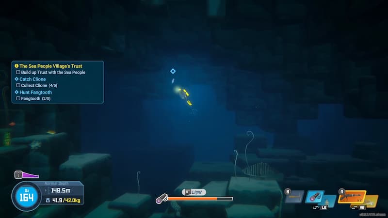 Dave the Diver Catch Clione