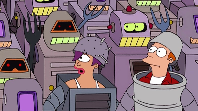 Death to human bender robot