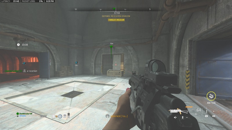 Defense Research Division in DMZ - Geiger Counter