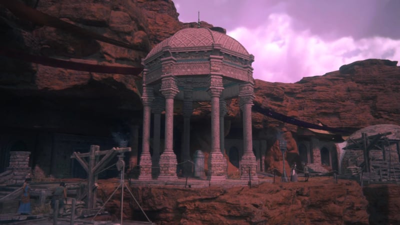 stone pillars Final Fantasy 16
