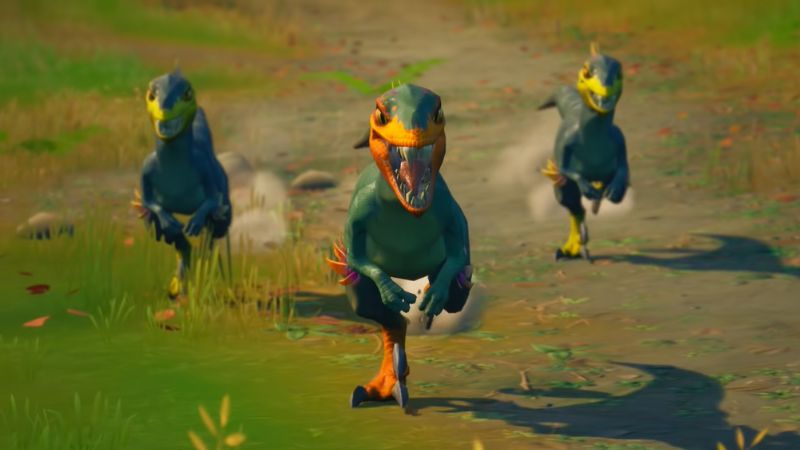 Fortnite raptors