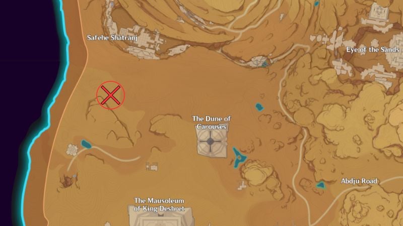 mysterious stone slate door