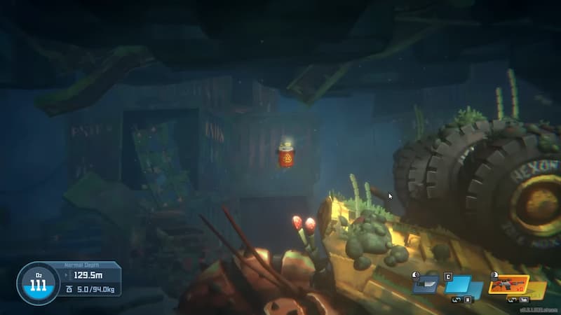 Hermit Crab Dave the Diver Barrel Drop