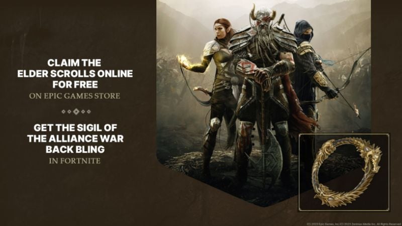 Fortnite Elder Scrolls Rewards