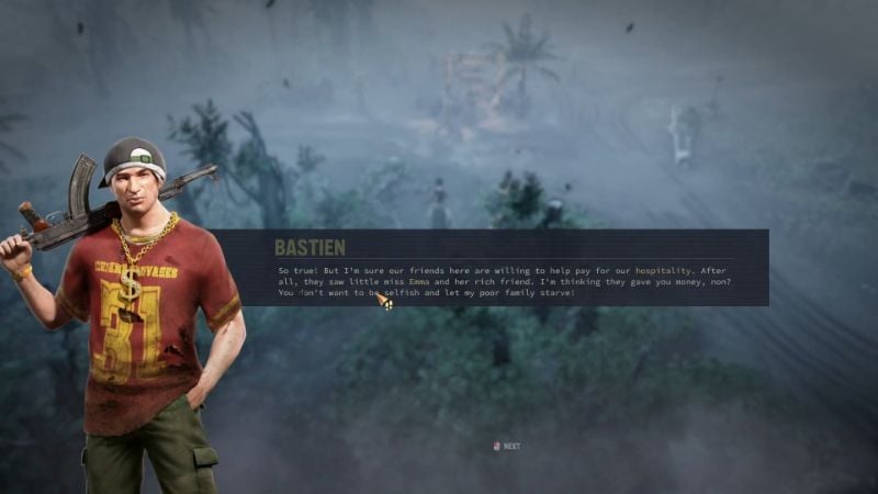 Jagged Alliance 3 Bastien: All Choices Explained