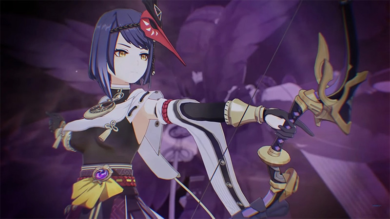 Kujou Sara is a great support in Genshin.