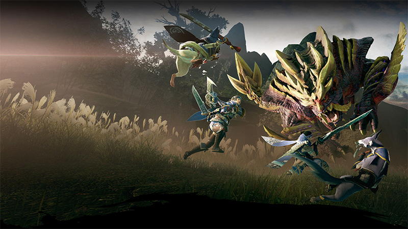 Monster Hunter is perfect for players who want to take on massive foes.