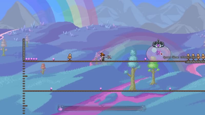 Meteor Staff Terraria Fight