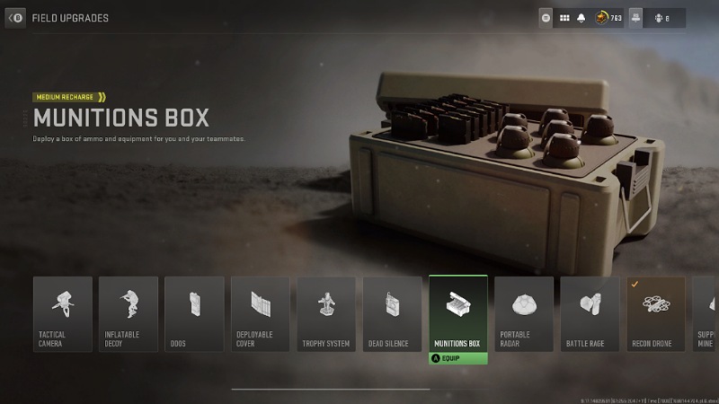 Munition Box Field Upgrade