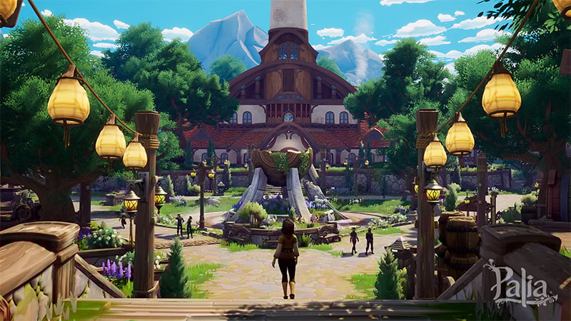 Palia shares some movement elements and environments with Genshin.