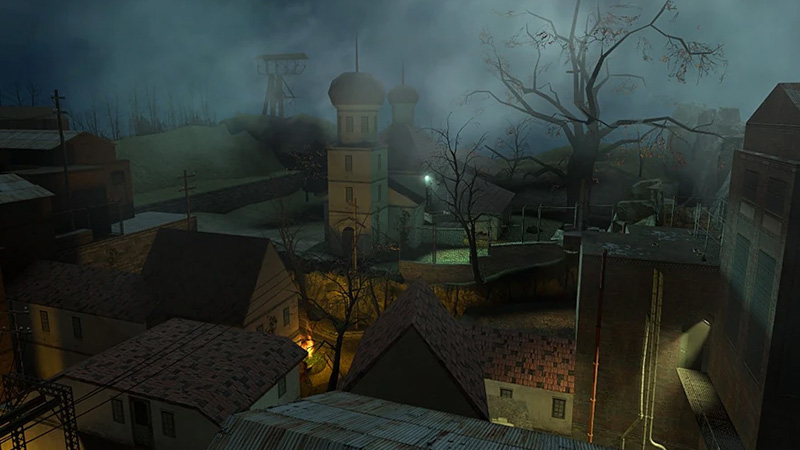 Ravenholme is one of the freakiest parts of Half-Life 2.