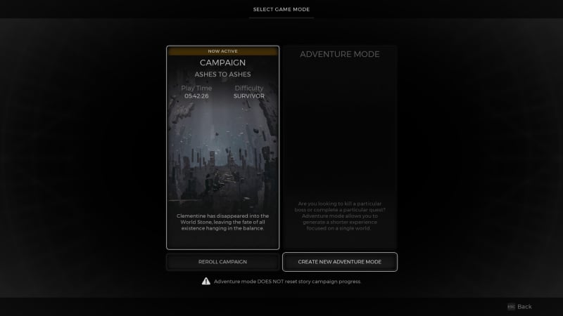 Remnant 2 Adventure Game Mode Unlock