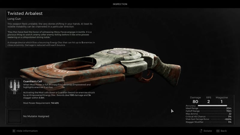 The Twisted Arbalest in Remnant 2 by Gunfire Games