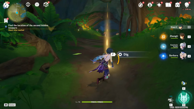 Returning Curios Genshin Impact Treasure 2