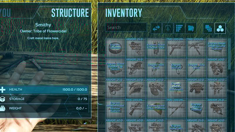 Smithy Crafting Station in Ark Survival Evolved